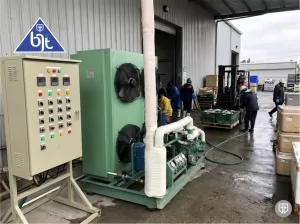 Air Blast Freezer Room Suhu -40°C untuk Pabrik Pengolahan Bihun